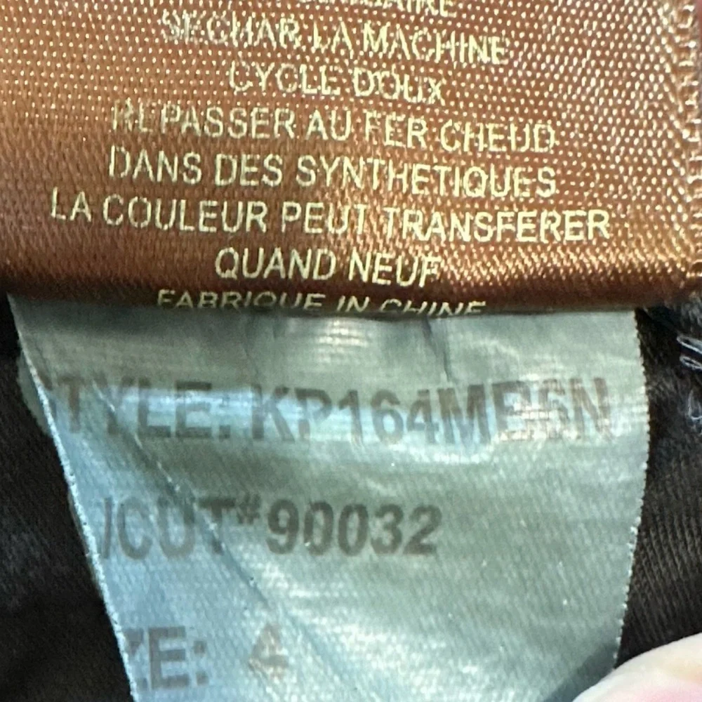 Kut From the Kloth Raw Hem Dark Wash Skinny Jean Sz 4 - Picture 4 of 10